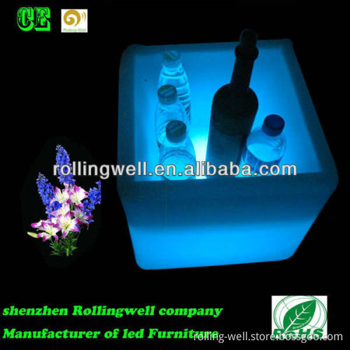 RGB Color Changing Illuminated LED Wine Ice Bucket (RW-024)